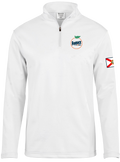 FISHBACK QUARTER ZIP-WHITE