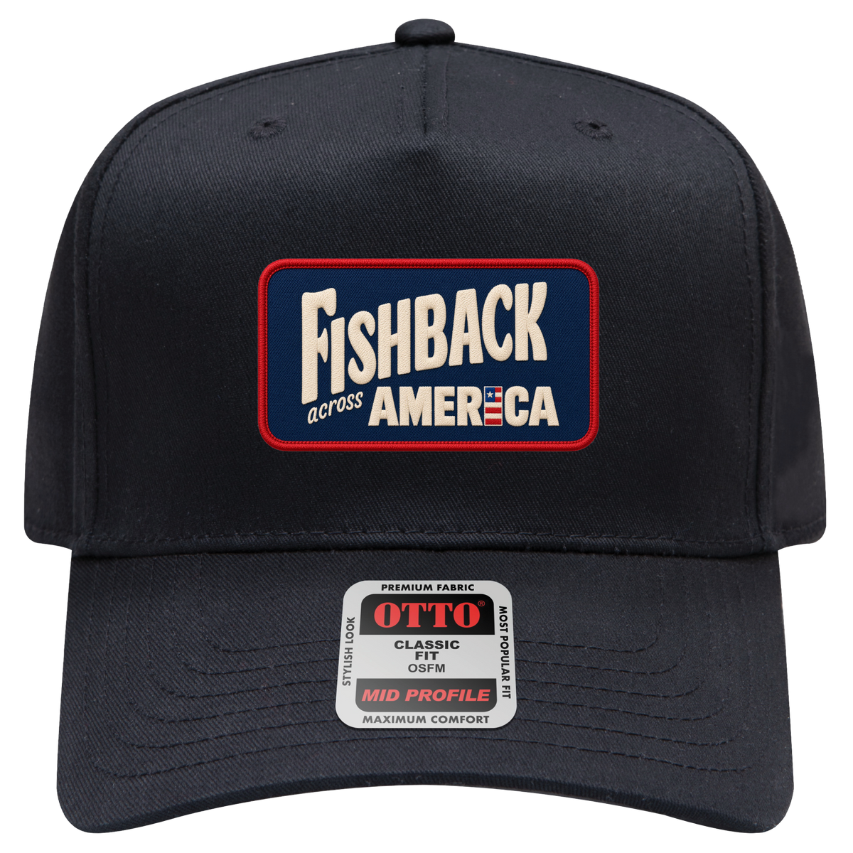 BLACK FISHBACK X AMERICA HAT