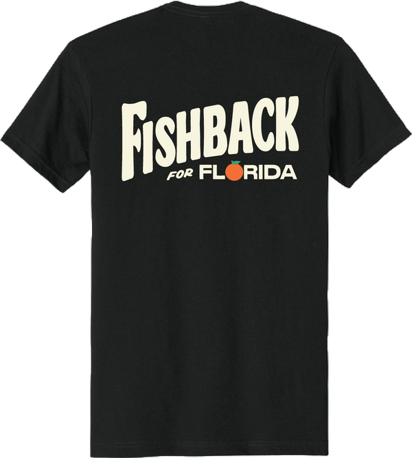 FISHBACK FLAN CLUB TEE - BLACK