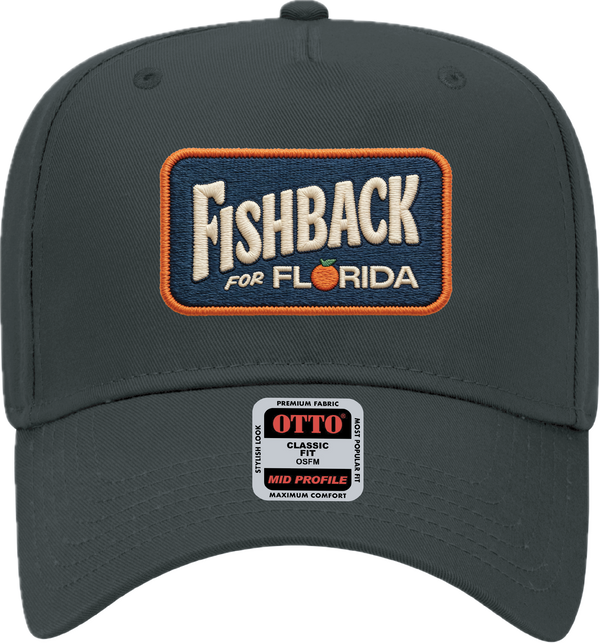 BLACK SNAPBACK MESH HAT