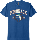 FISHBACK COLLEGIATE TEE-ROYAL