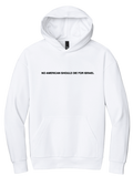 AMERICAN SOVEREIGNTY HOODIE- WHITE